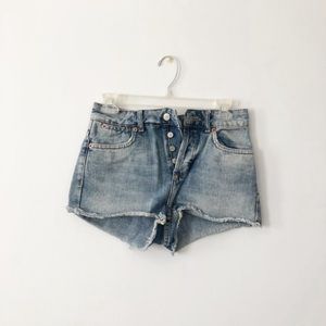 BRAND NEW TopShop Moto Denim Shorts